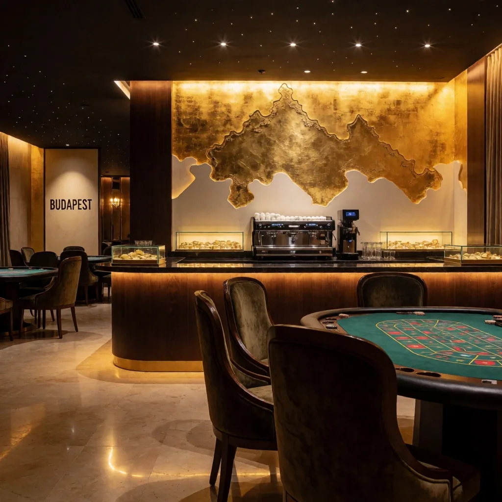 Averinox Café & Poker Room belső tér